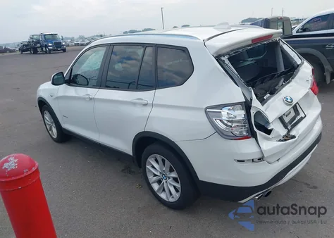 2017 BMW X3 xDrive28I из США, поврежденный, VIN 5UXWX9C3XH0W77938